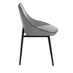 Rackhams Grey Fabric Chair 4082 - thumbnail 5