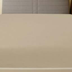 Rackhams Jersey Fitted Sheets 2 pcs Taupe 160x200 cm Cotton - thumbnail 2
