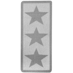 Rackhams Star Grey Washable Mat and Runner - 67X150 cm