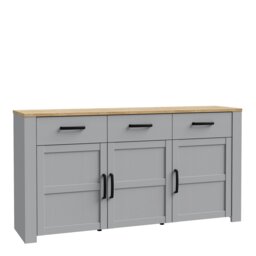 Rackhams Bohol Sideboard in Riviera Oak/Grey Oak - Grey - 166 - 1 - thumbnail 1