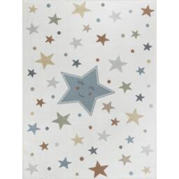 Rackhams Lillian-Kids Beige Blue Orange Green Washable Rug for Children's Rooms - 160cm_diameter - thumbnail 3