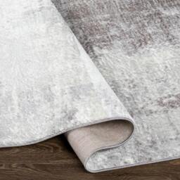 Rackhams Wanderlust-Abstract Blue Grey Black Modern Marble Rug - 140 x 200 cm - thumbnail 4