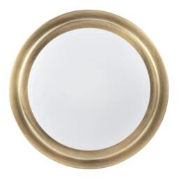 Rackhams Modern Chic Antique Brass Flush LED Bathroom Ceiling Light Fitting - thumbnail 3