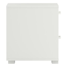 Rackhams Sofia Nightstand 2 Drawers White - White - Manufactured wood - 1 - thumbnail 4