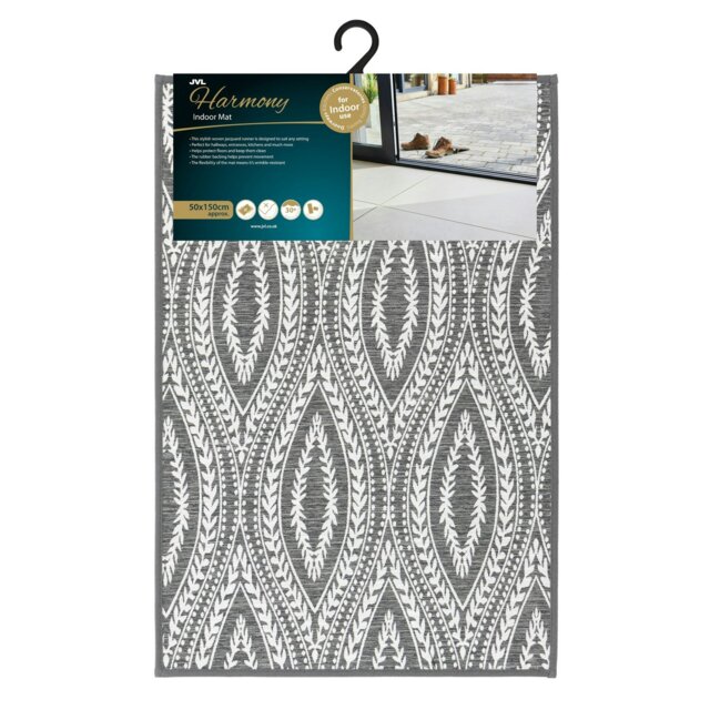 Rackhams Harmony Machine Washable Entrance Doormat - 50x75cm - Eyes - image 1
