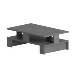 Rackhams Mansu Modern Coffee Table Multipurpose  H 27.5cm - White - thumbnail 5