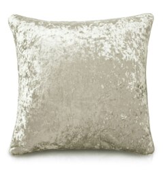 Rackhams Luxury Crushed Velvet Plain Scatter Cushion - 43cm x 43cm - Navy - thumbnail 4