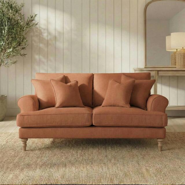 Rackhams Marylebone Small Sofa - Coral - image 1
