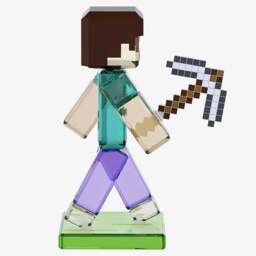 Rackhams Minecraft Steve Figurine 5701272 - thumbnail 2