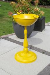 Rackhams Ornamental Free Standing, Weather Resistant, Pedestal Style, Easy Assemble Bird Bath - thumbnail 4