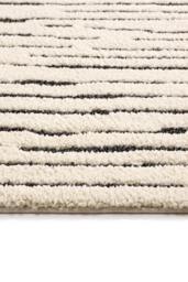 Rackhams Natural Woodgrain Look Rug - Cream & Dark Grey - 80X150 cm - thumbnail 3