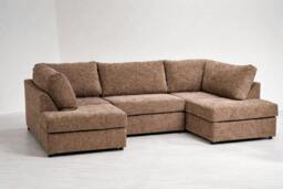 Rackhams Bovena U Shape Sofa - Grey Kensington - thumbnail 3