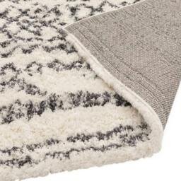 Rackhams Alto AL04 Cream Shaggy Rug - 80x150cm - thumbnail 5