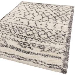 Rackhams Alto AL04 Cream Shaggy Rug - 80x150cm - thumbnail 3