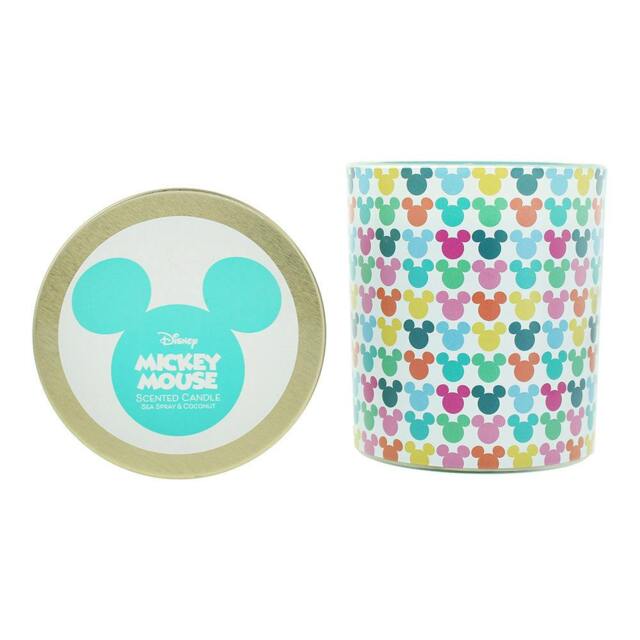 Rackhams Mickey Mouse Disney Mickey Mouse Sea Spray And Coconut Scented Candle 213g
