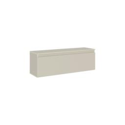 Rackhams Modern TV Stand Unit 120cm with Soft-Close Drop-Down Door Non-handle Design & Storage Space, Living Room - Ash Green - thumbnail 3