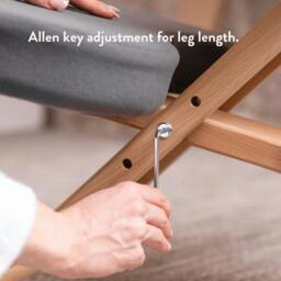 Rackhams Kneeling Chair - Beige - No - Standard - thumbnail 5