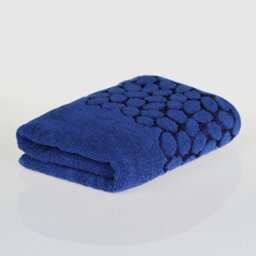 Rackhams Cotton Towel Set - 480 GSM - Hand & Bath Towels - Ultra Soft & Absorbent - Dark Blue - Cotton - 1 - Dark Blue - thumbnail 4