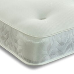 Rackhams Galaxy Hand-Tufted Hybrid Mattress - 20cm Deep, Quilted Soft Sleep Surface - White - 1 - 4ft Small Double Mattress (120cm x 190cm) - thumbnail 3