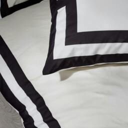 Rackhams So Soft Mono Panel Duvet Cover Set - Cream - Double - thumbnail 2
