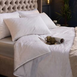 Rackhams Hungarian Goose Down Duvet, 2 Soft Pillows - Super King - 4.5 - thumbnail 1