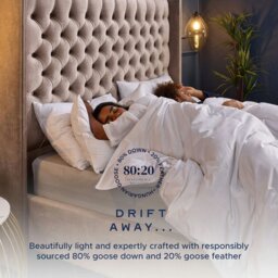 Rackhams Hungarian Goose Down Duvet, 2 Soft Pillows - Super King - 4.5 - thumbnail 4
