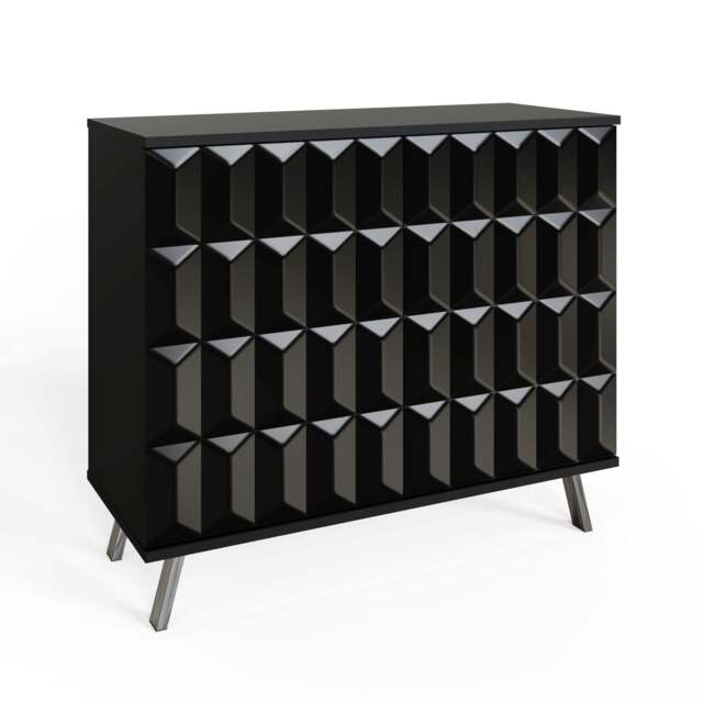 Rackhams Frank Olsen Elevate Small Sideboard - Black - image 1
