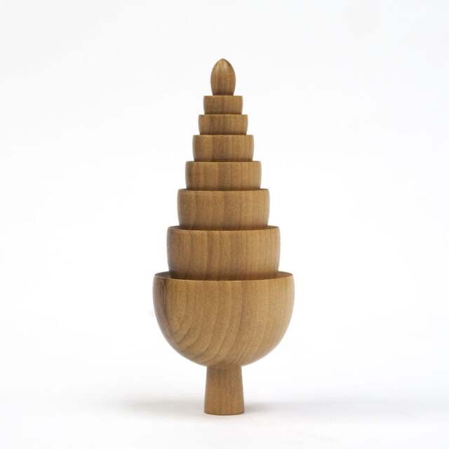Rackhams Handmade Wooden - Bud Ornament - image 1