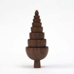 Rackhams Handmade Wooden - Bud Ornament - thumbnail 2