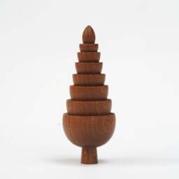 Rackhams Handmade Wooden - Bud Ornament - thumbnail 4