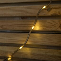 Rackhams 9.5m Set of 20 Connectable Festoon Drop Lights with LED Cable in Warm White - thumbnail 5