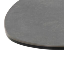 Rackhams Barnsley Black Ceramic Coffee Table 100x95x41 cm - 1 - Black - Black - thumbnail 6