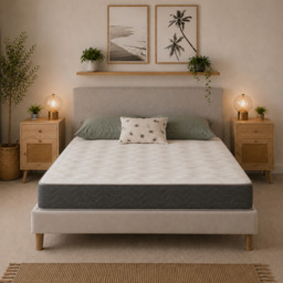 Rackhams WaveFlex Hybrid Mattress - 18cm Deep Breathable Cooltouch+ Sleep Surface - Grey - 1 - European Small Single Mattress (80cm x 200cm) - thumbnail 5