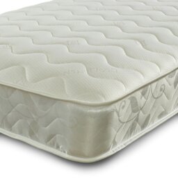 "Rackhams Close Wave Hybrid Mattress - 8"" Deep, Memory Foam Comfort Layer - White - 1 - 4ft Small Double Mattress (120cm x 190cm)" - thumbnail 3