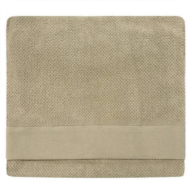 Rackhams Textured Bath Towel - Natural - One Size - Natural - 100% Cotton