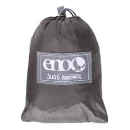 Rackhams Sub 6 Hammock - Ultralight Compact Travel Hammock - Charcoal - One Size - thumbnail 2