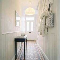 Rackhams Designer Opal White Glass Pendant Shade with Triangular Shaped Grooves - thumbnail 6
