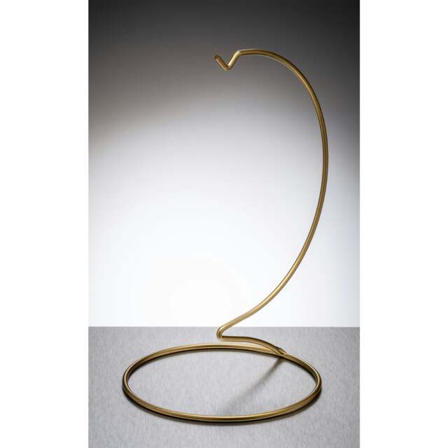 Rackhams Gold Metal Ornament Stand - Large