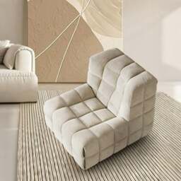 Rackhams Arneson Single Seater Sofa, Armchair, Corduroy - Single Seater - Milk Tea - thumbnail 2