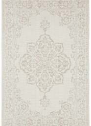Rackhams Indoor - Outdoor Tilos Vintage Cream Rug - 80X150 cm - thumbnail 1