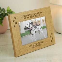 Rackhams Personalised Pet 6x4 Photo Frame - thumbnail 2