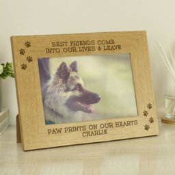 Rackhams Personalised Pet 6x4 Photo Frame - thumbnail 4