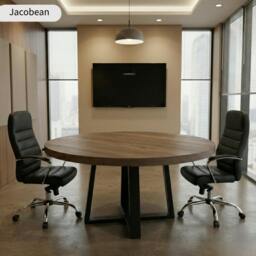 Rackhams Chunky & Sturdy Round Meeting Room Table - 140cm - thumbnail 4