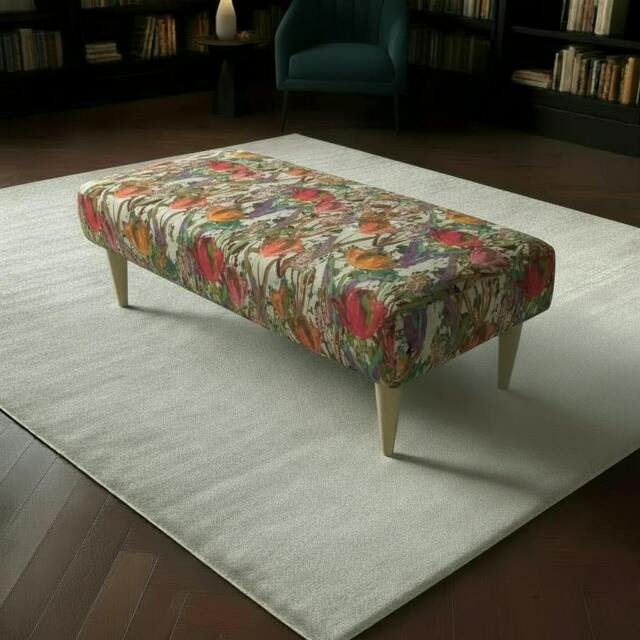 Rackhams Contemporary Hallway Bench Seat – Multi-Toned Designer Entryway Furniture for Modern Homes - 38 x 18 Inches (97 x 46cm) - image 1