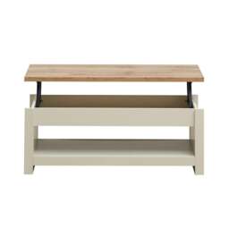 Rackhams Lisbon Lift Up Coffee Table - Light Grey - thumbnail 5