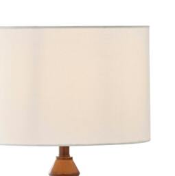 Rackhams Trezza Walnut Table Lamp - thumbnail 4