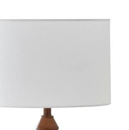 Rackhams Trezza Walnut Table Lamp - thumbnail 5