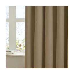 Rackhams Ultimate Velvet Eyelet Curtains - Mocha - 229cm x 137cm - Mocha - 100% Polyester - thumbnail 3
