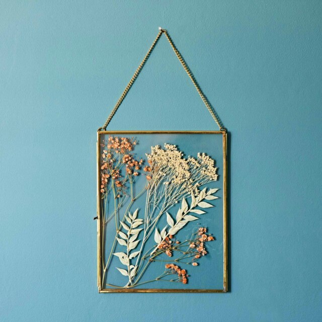 "Rackhams Dia Gold Recycled Glass Hanging Photo Frame - 8"" x 6""" - image 1