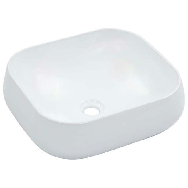 Rackhams Wash Basin 44.5x39.5x14.5 cm Ceramic White